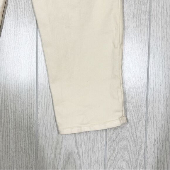 Athleta | Pale Yellow Sculptek Flex Straight Leg Ankle Jean Size 10 - Picture 6 of 11